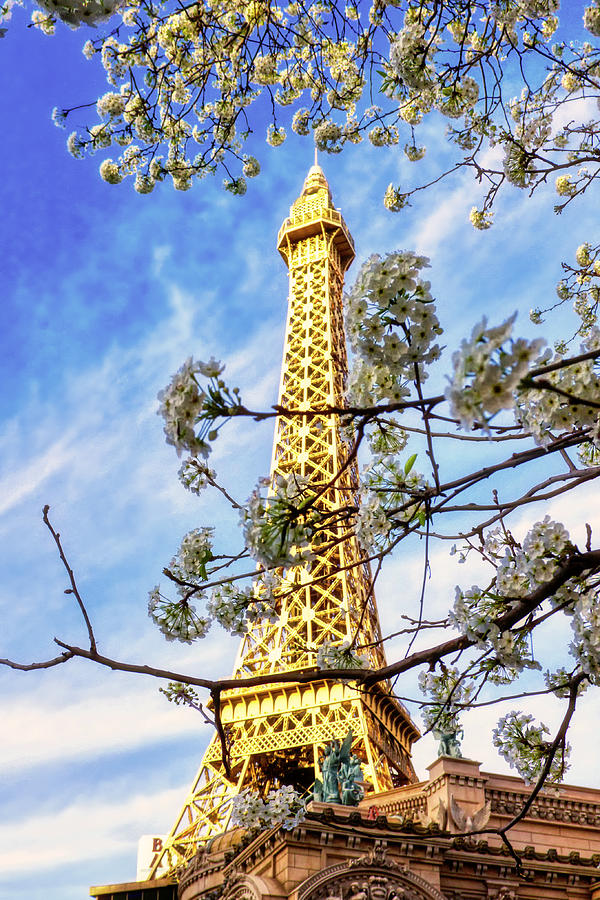 Paris Las Vegas Photograph by Tatiana Travelways