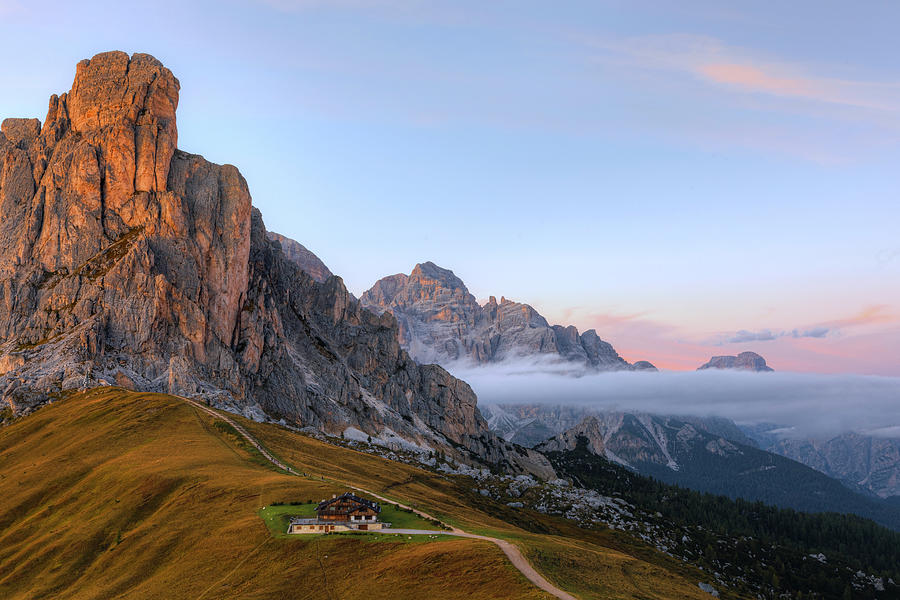 Mountain Photograph - Passo Giau - Dolomites, Italy #2 by Joana Kruse