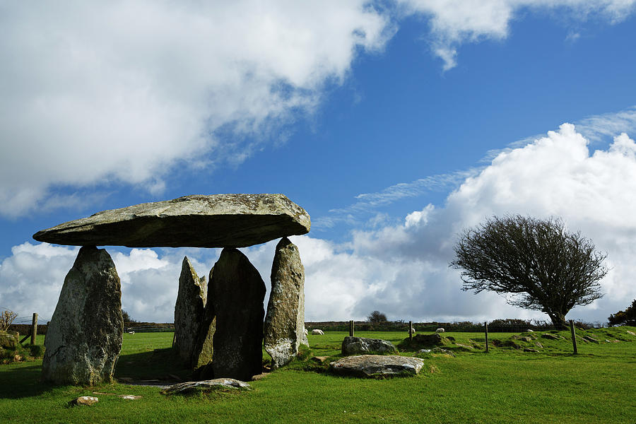 Pentre Ifan Neolithic Burial Chamber #2 Photograph by Ian Middleton