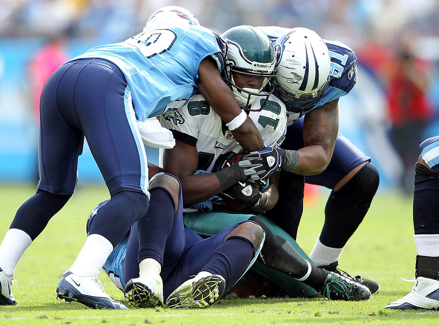 Philadelphia Eagles v Tennessee Titans #2 Photograph by Andy Lyons