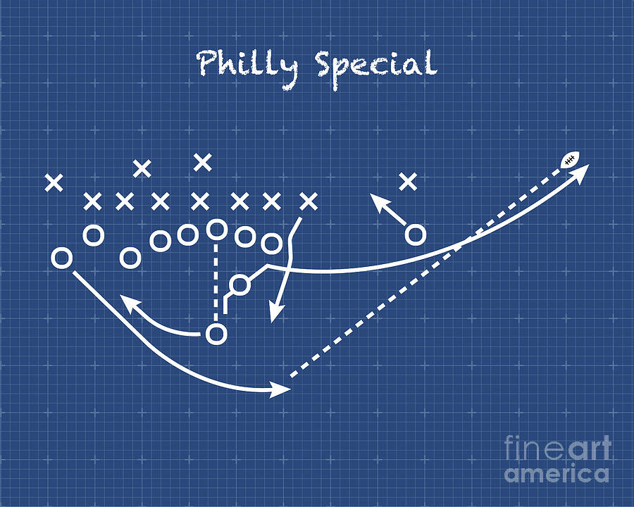 Philly Special Football Play by Visual Design