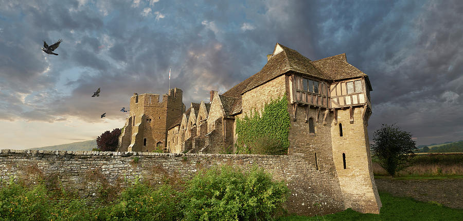 Photo of Stokesay Castle, fortified manor house, Shropshire, England Photograph by Paul E Williams