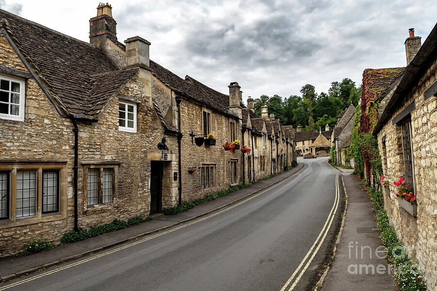 Picturesque Village Castle Combe In The Cotswolds Area In Wiltshire In England, United Kingdom #2 Photograph by Andreas Berthold