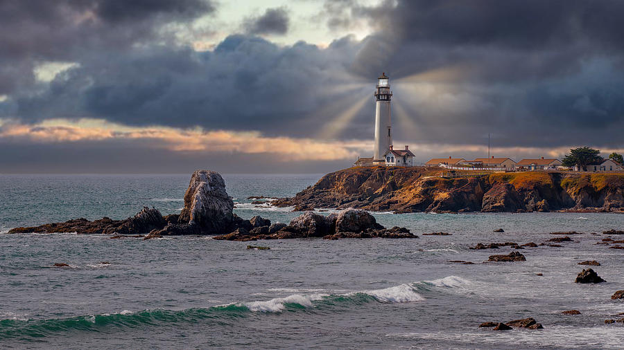 Pigeon Point Lighthouse Photograph by Derek Dean