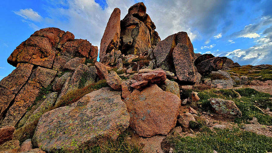 Pikes Peak Highway Boulders #2 Photograph by Ray Mathis Pikes Peak Highway Boulders #2 Photograph by Ray Mathis