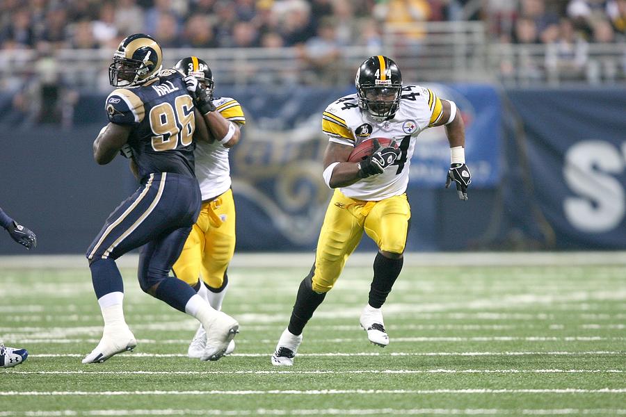 Pittsburgh Steelers vs St. Louis Rams Photograph by The Sporting News