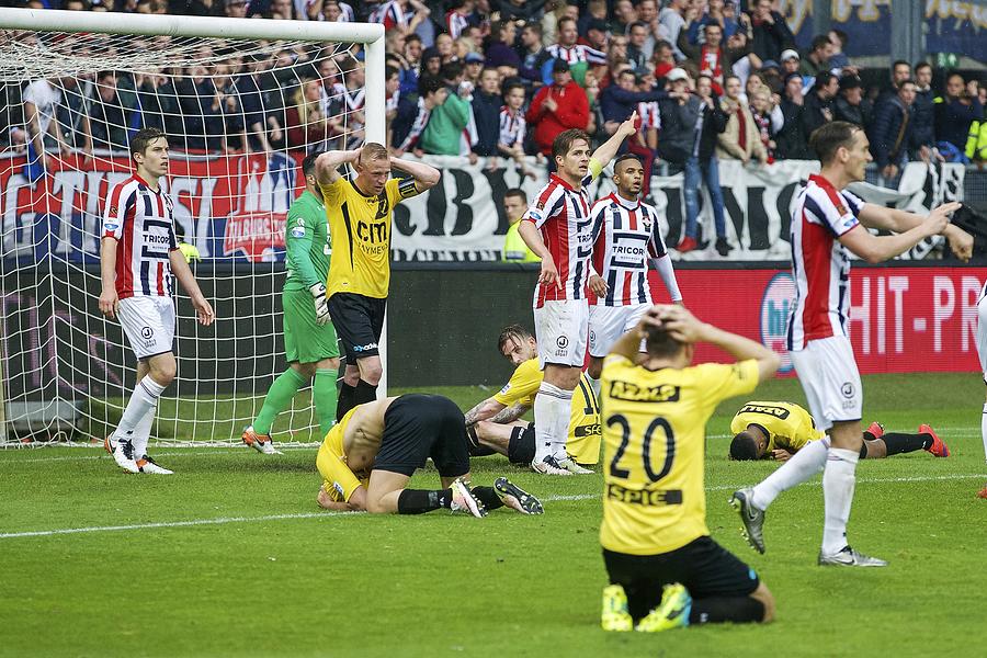 play-offs promotion/relegation - Willem II Tilburg v NAC Breda #2 Photograph by VI-Images