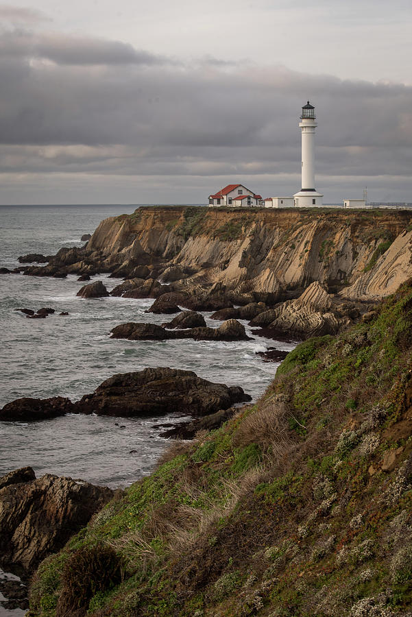 Point Arena Lighthouse California #2 Photograph by Mike Fusaro