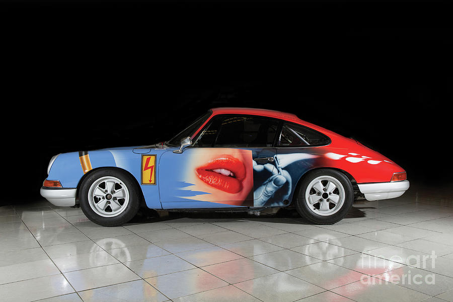 Porsche 911 2.0 Coupe 007 Art Car by Peter Klasen Photograph by ...