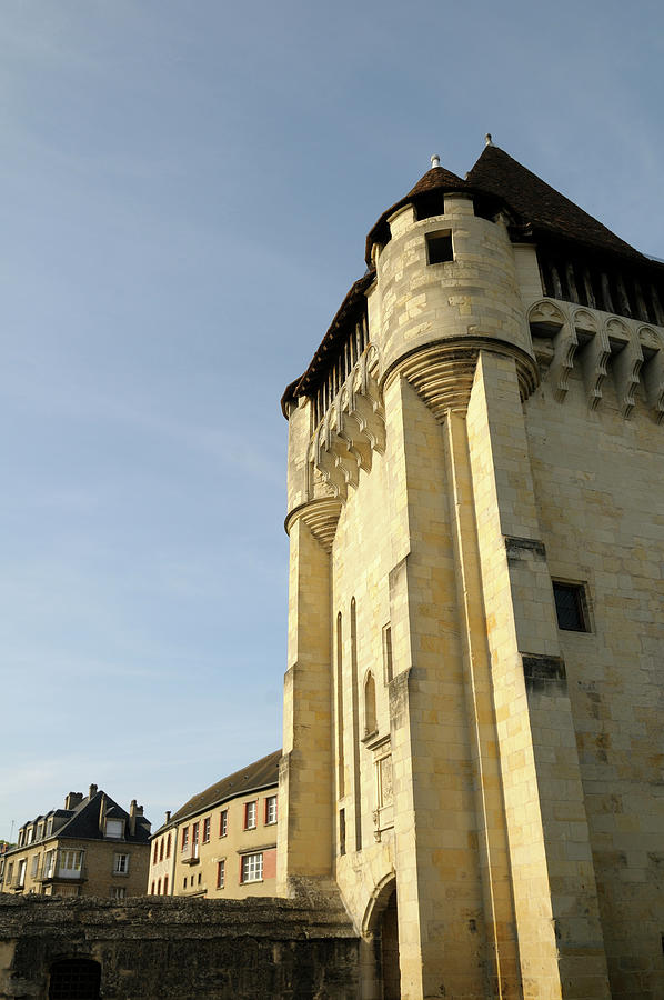 Porte du Croux gate -medieval tower-gate-, Nevers, Nievre, Burgundy, France #2 Photograph by Kevin Oke