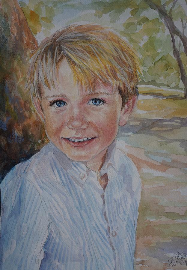 Portrait Painting by Gloria Turner - Fine Art America