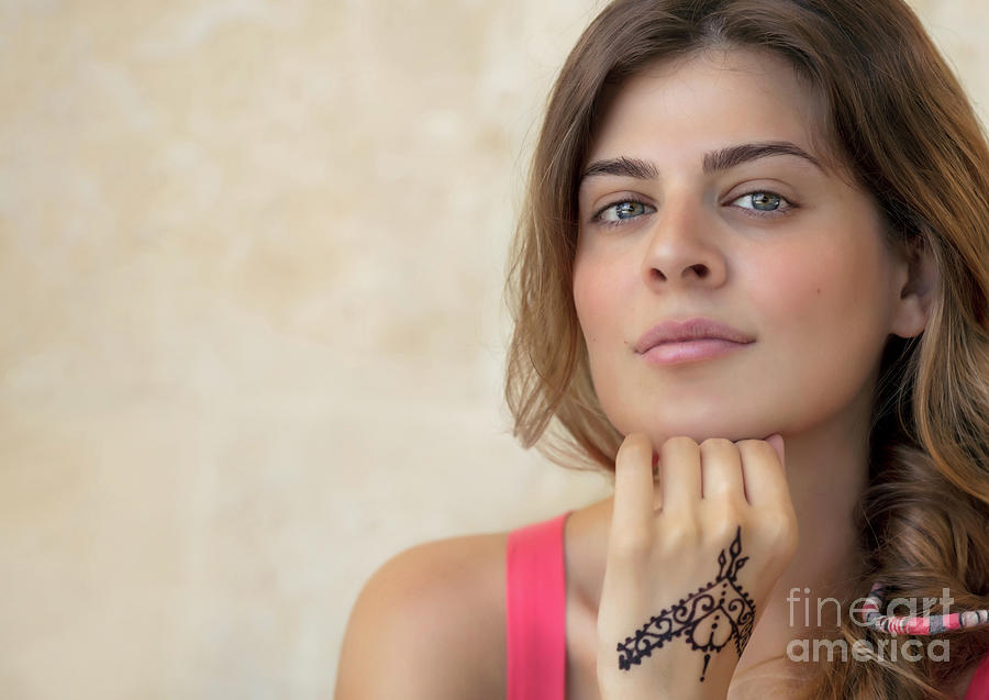 Portrait Of A Beautiful Woman Photograph By Anna Om Fine Art America 1028