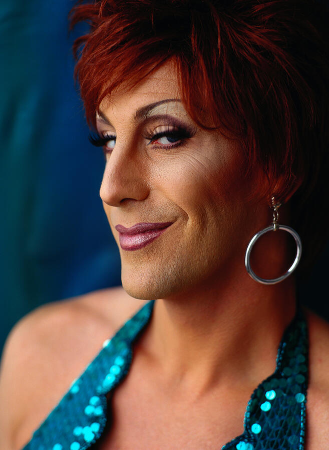Portrait of a Drag Queen #2 Photograph by Ryan McVay