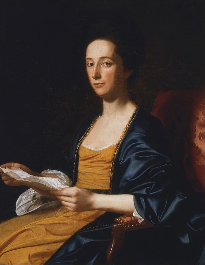 Portrait Painting - Portrait of a Lady #2 by John Singleton Copley