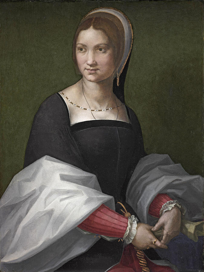 Portrait of a Woman #2 Painting by Andrea del Sarto