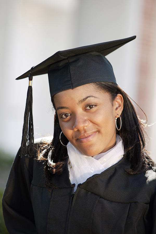 Portrait of graduate #2 Photograph by Comstock Images