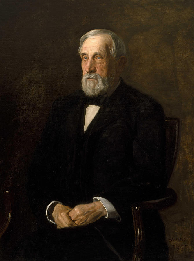 Portrait Painting - Portrait of John B  Gest  #2 by Thomas Eakins