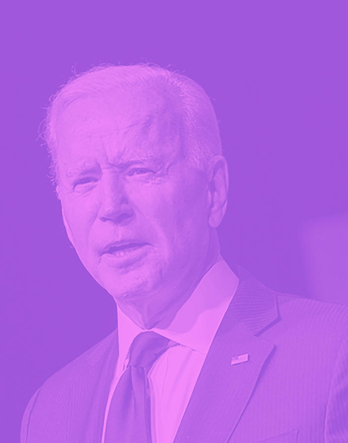 Portrait Of President Joe Biden 2 Digital Art
