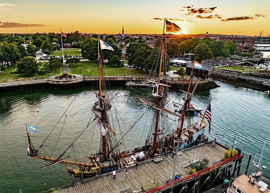 Portsmouth Tall Ships Photograph by John Gisis Fine Art America