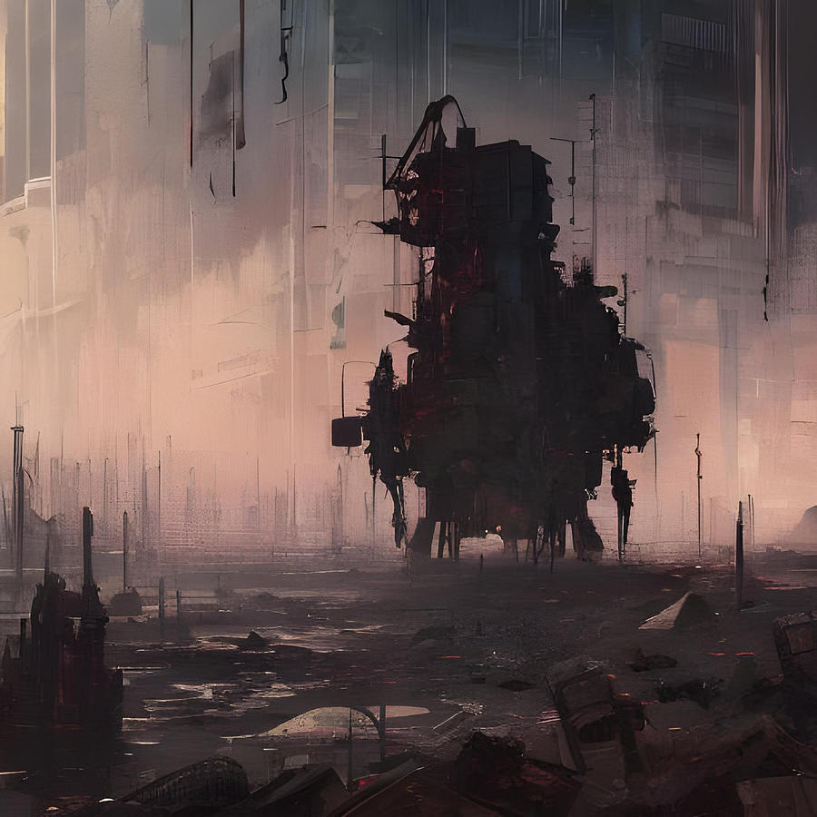 Post-apocalyptic Vorticism Digital Art by Americo Rodrigues - Fine Art ...