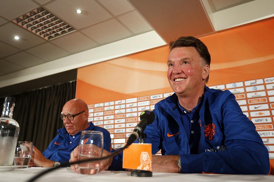 Press conference - Louis van Gaal #2 Photograph by VI-Images