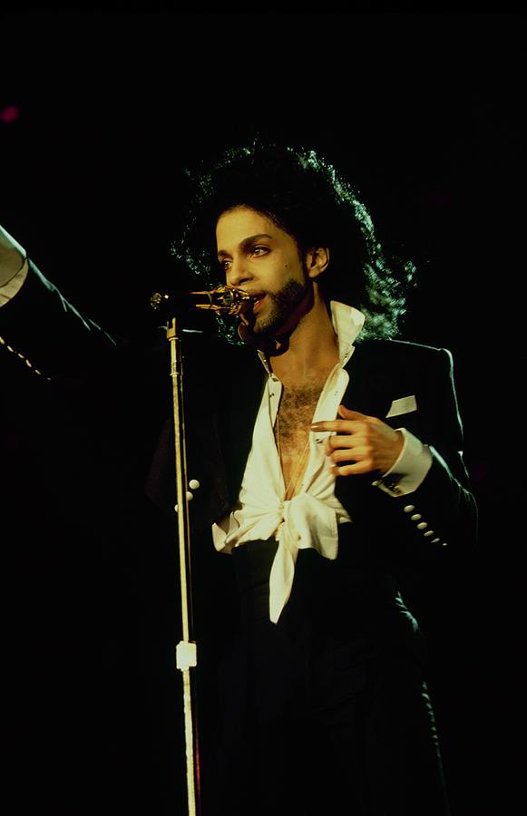 Prince in Concert #3 Photograph by Dmi