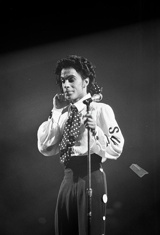 Celebrity Photograph - Prince On Stage #3 by Dmi