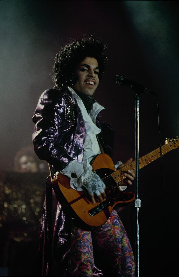 Prince Performing  #3 Photograph by Dmi