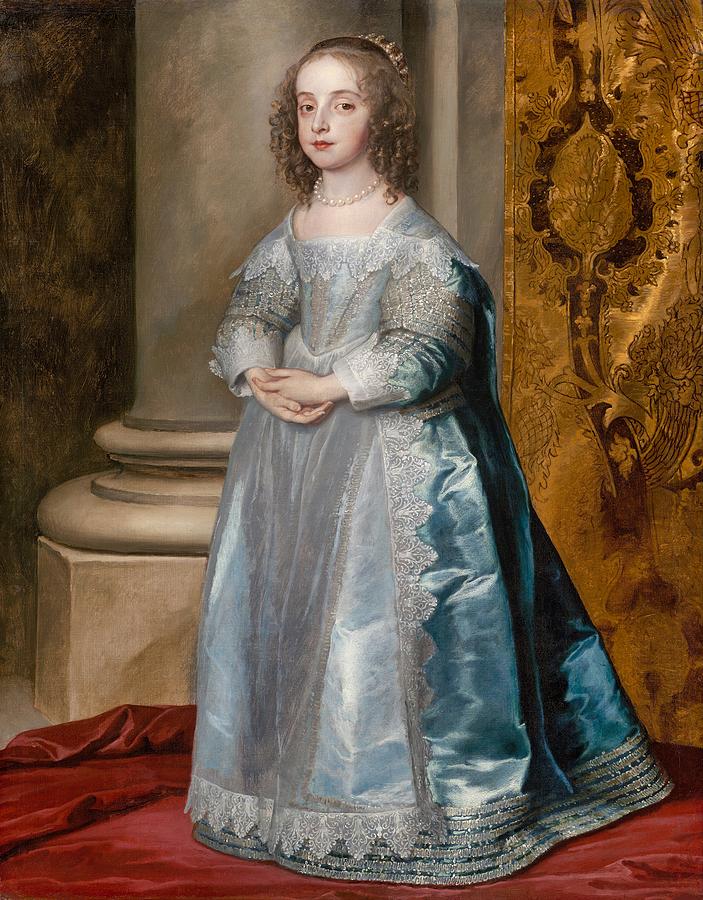 Historical Figures Painting - Princess Mary, Daughter Of Charles I #2 by Mountain Dreams