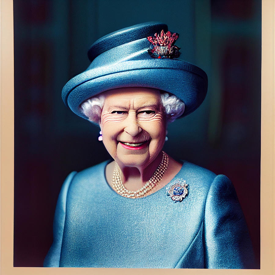 Queen Elizabeth II Commemorative Art Digital Art by Total Gifts - Fine ...