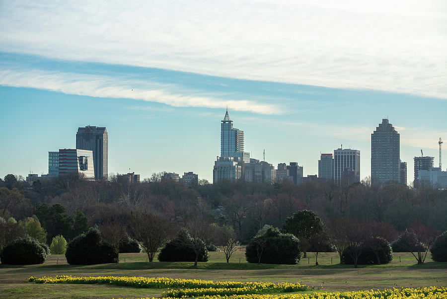Raleigh Skyline #2 Photograph by Rick Nelson