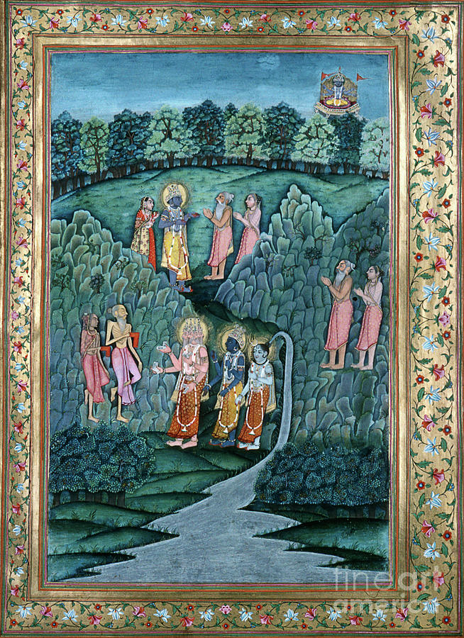 Ramayana, 1813 #2 Drawing by Granger