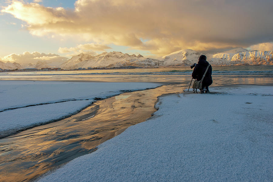 Ramberg beach, Lofoten Photograph by Dubi Roman Ramberg beach, Lofoten Photograph by Dubi Roman