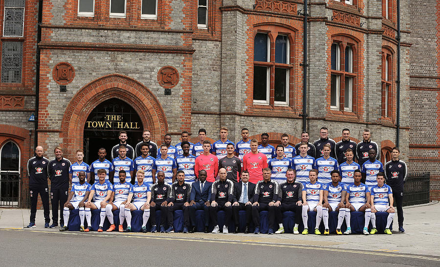 Reading Football Club Official Team Photograph and Head Shots #2 Photograph by MB Media