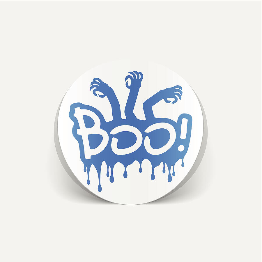 Realistic Design Element: Boo #2 Drawing by Palau83
