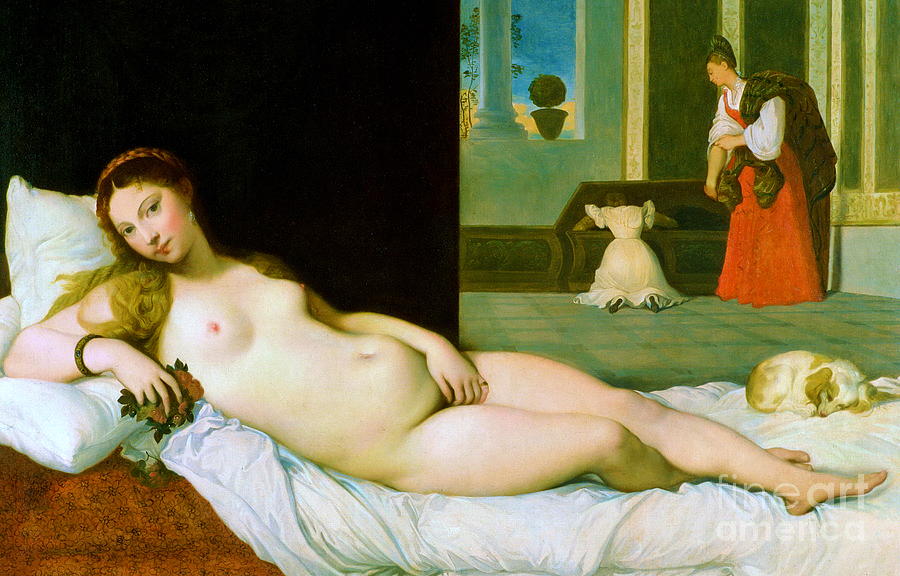 Reclining Venus #2 Painting by Jean-Auguste-Dominique Ingres