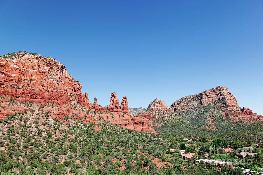 Red rock formations in Sedona, Arizona, USA #2 Photograph by Michal Bednarek
