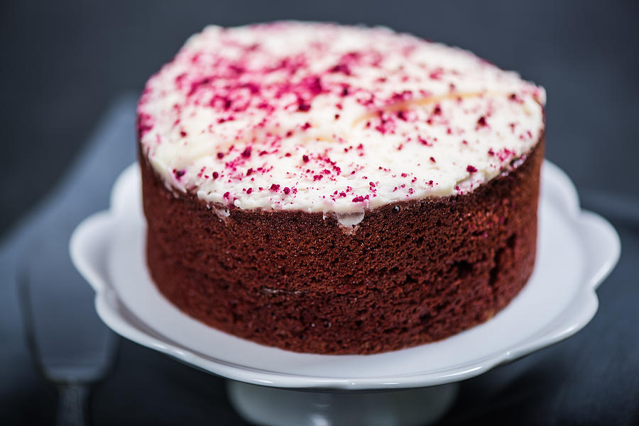 Red velvet cake #2 Photograph by Merc67