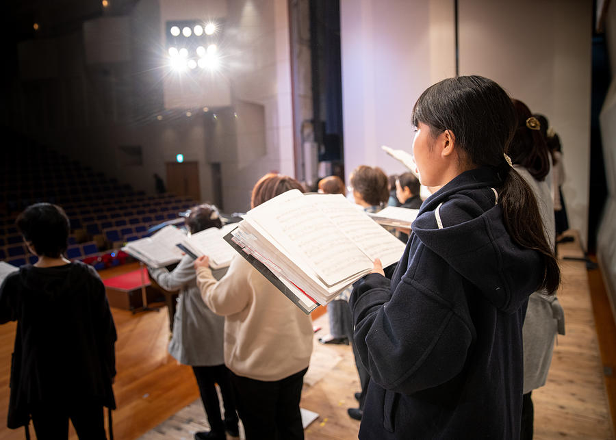 Rehearsal of womens chorus concert #2 Photograph by Satoshi-K