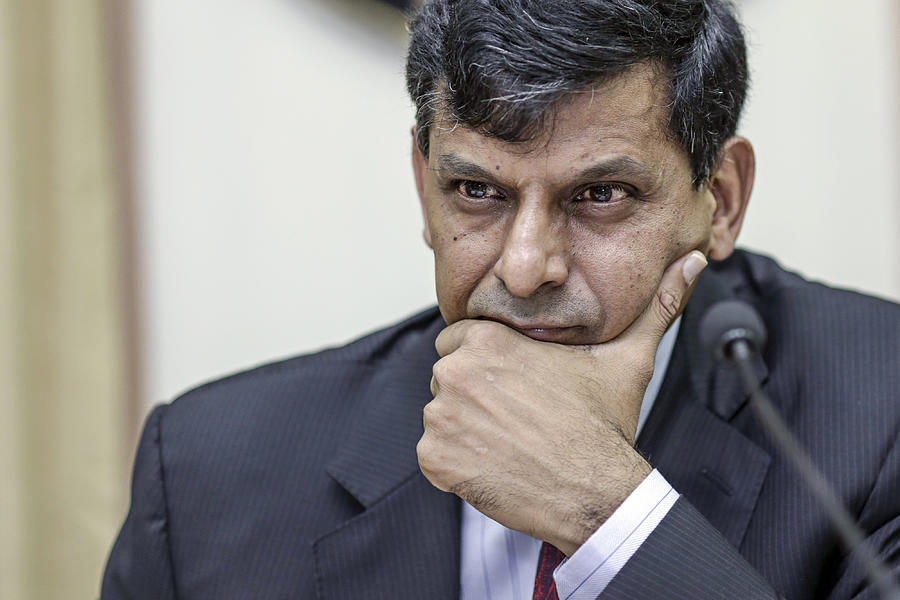 Reserve Bank of India Governor Rajan Unveils Interest-Rate Decision Photograph by Bloomberg