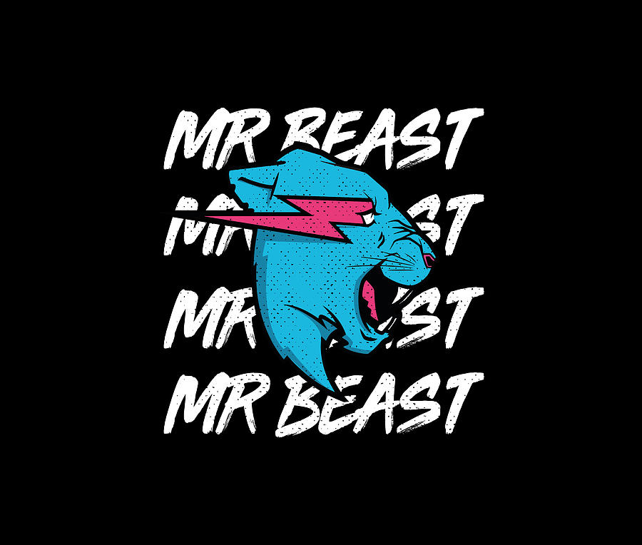 Retro Vintage Mr Game Funny Mr Gaming Beast Game Digital Art by Sanfox ...