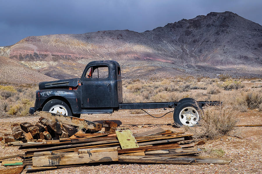 Rhyolite Nevada Truck Photograph by Kyle Hanson