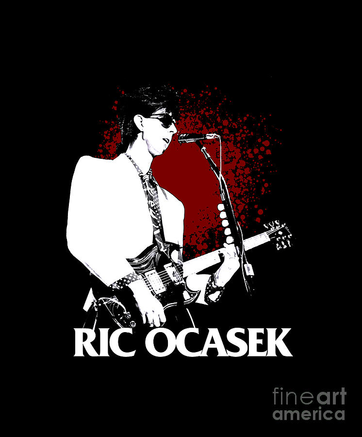 Ric Ocasek Digital Art by Stocker Hollo - Pixels