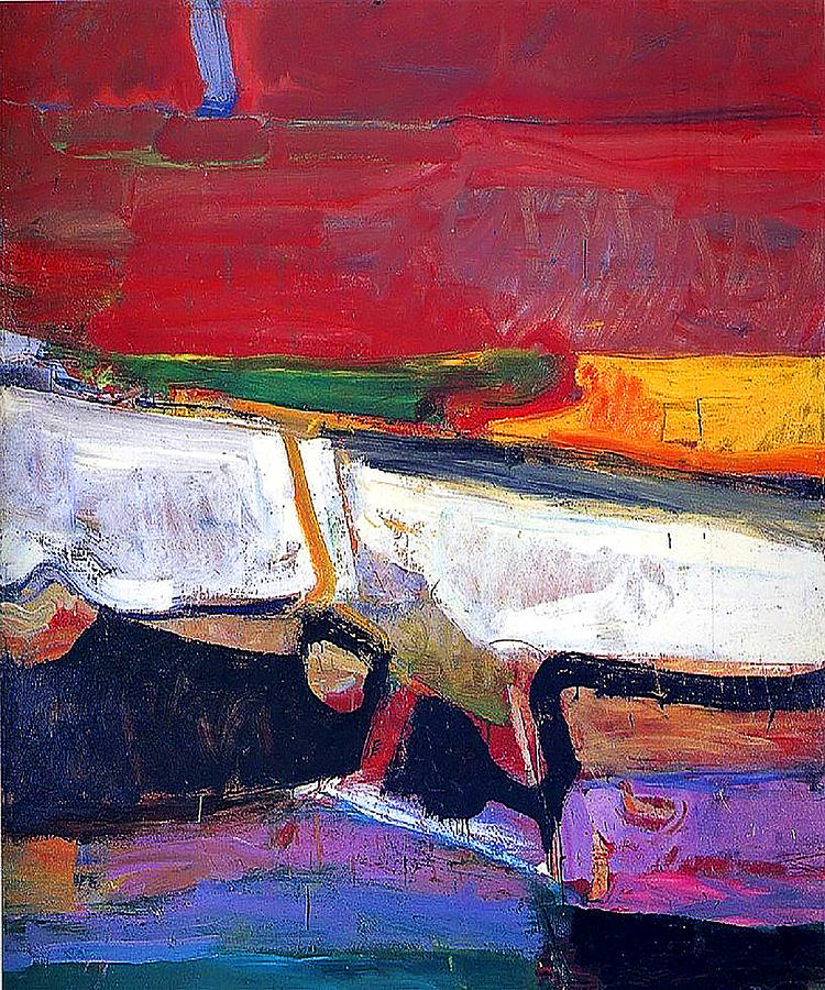 Richard Diebenkorn Painting by Vintage Illustrations - Fine Art America