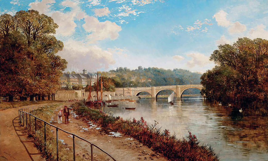 Richmond on Thames #2 Painting by Edmund John Niemann