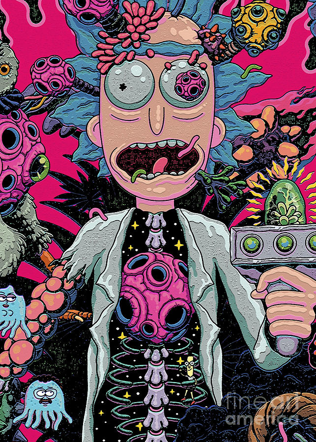 Rick And Morty Digital Art by Soraya Coughlan - Fine Art America