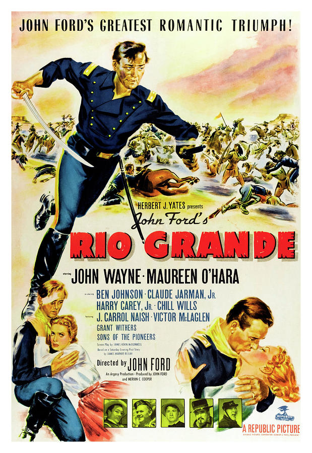 RIO GRANDE -1950-, directed by JOHN FORD. #2 Photograph by Album RIO GRANDE -1950-, directed by JOHN FORD. #2 Photograph by Album