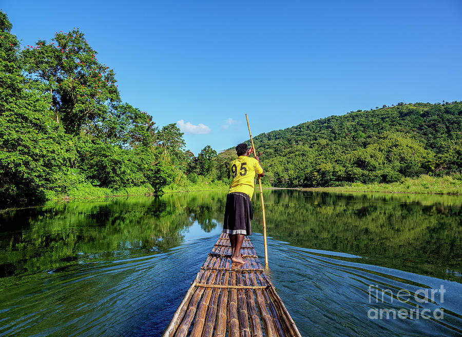 Rio Grande Rafting Portland Parish Jamaica Photograph By Karol Kozlowski