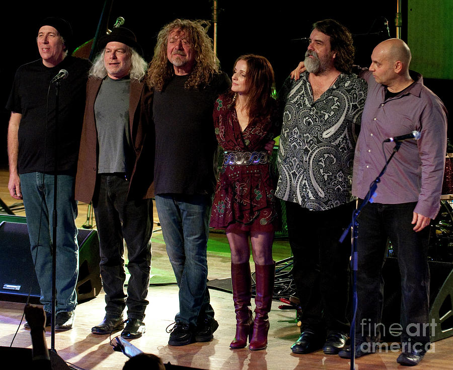 Robert Plant and the Band of Joy #2 Photograph by David Oppenheimer