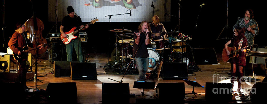 Robert Plant and the Band of Joy Photos with Robert Plant, Patty #2 Photograph by David Oppenheimer